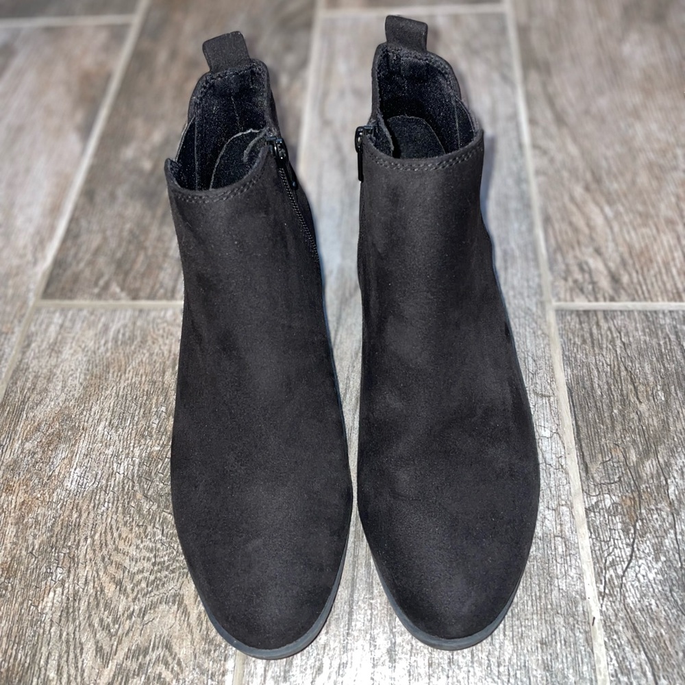 Black booties